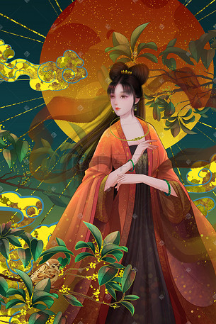 神仙插画-神仙配图-千库网