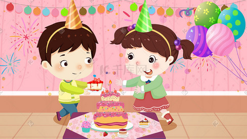 生日生日快乐蛋糕 聚会派对