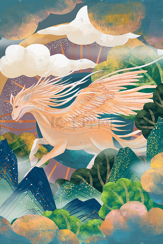 中国风马图片_中国风马设计图片素材大全-千库网