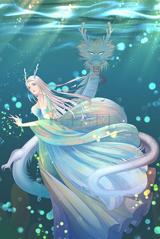 古代民间故事东海小龙女