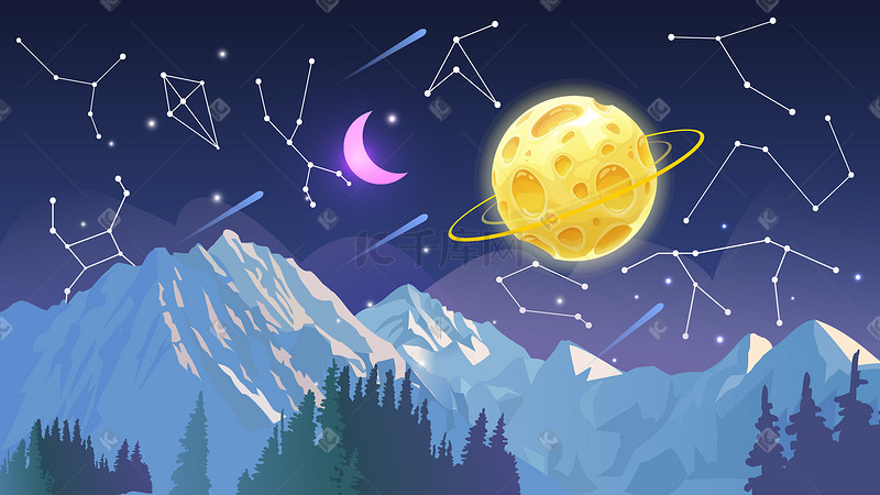 月亮星座：你的月亮星座代表你的情绪、直觉和潜意识。(月亮 星座)