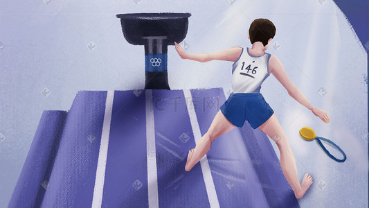 比赛开幕式插画图片_东京奥运会体操比赛热点事件