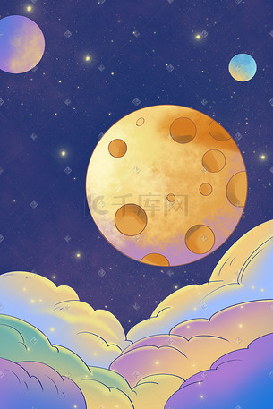 月球表面动漫图片图片