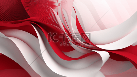 数码3c插画图片_红白相间的数码壁纸