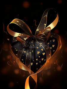 黑色礼物浪漫的情人节8