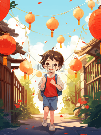 卡通人物童年图片_卡通人物童年素材-卡通人物童年图片大全-千库网