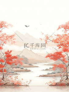 秋天香山的枫叶又红又香鸟语花香8