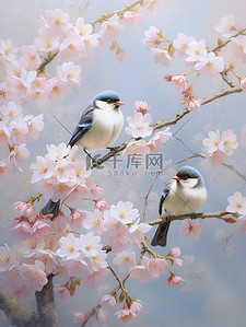 中国古代花鸟画水墨精品1