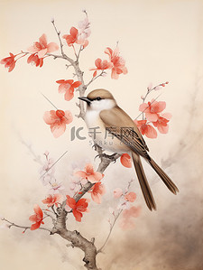 中国古代花鸟画水墨精品4