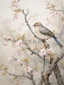 中国古代花鸟画水墨精品9
