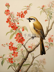 中国古代花鸟画水墨精品11