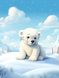 可爱的北极熊儿童绘本12