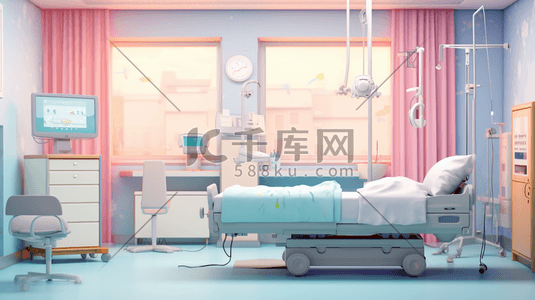 医院病房动漫效果插图3