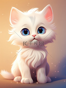 迪士尼饼饼插画图片_可爱的迪士尼风格的猫19