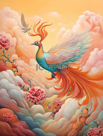 色彩斑斓美丽凤凰8