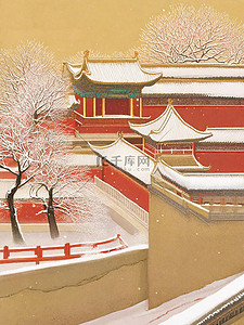 冬天雪后的北京城8