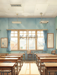 空荡荡的教室课室10