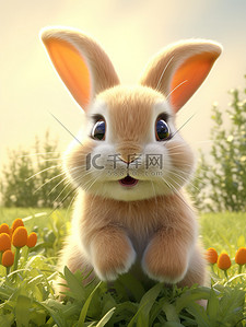 可爱的小兔子儿童绘本20