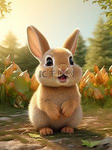 可爱的小兔子儿童绘本19