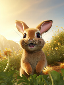 可爱的小兔子儿童绘本7