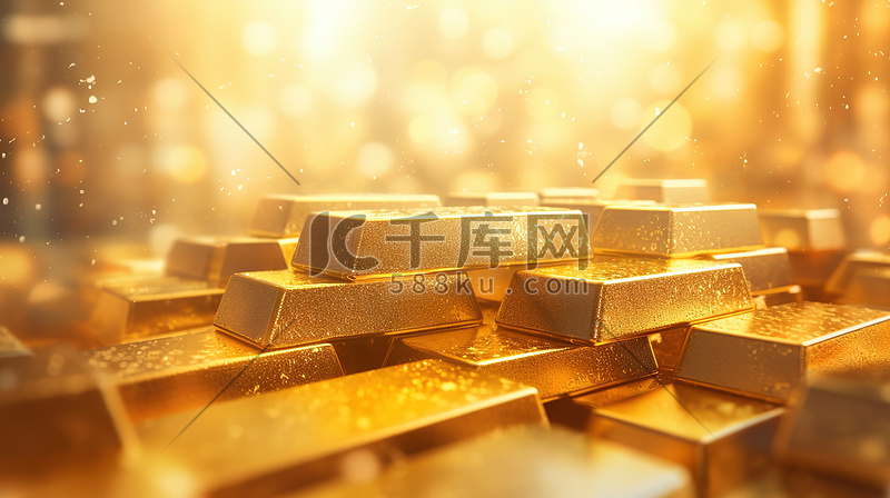 石柱上 au 字母金条和硬币 贵重商品的 3D 插图背景图片免费下载_海报banner/高清大图_千库网(图片编号6831009)