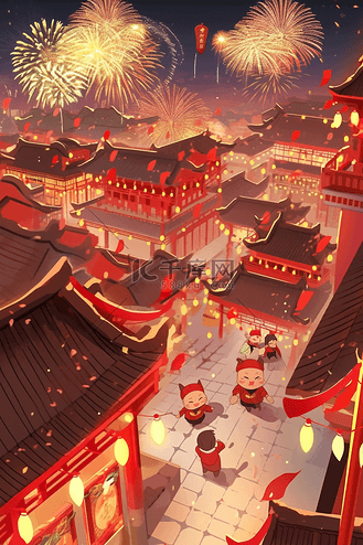 团聚手绘插画图片_团聚手绘插画素材-团聚手绘插画图片大全-千库网