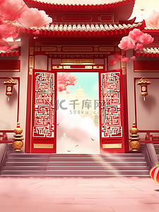 中国新年主题海报图片