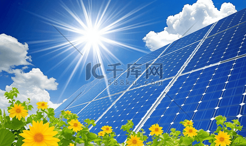 太阳能电池板设备