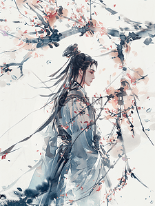 讲师详情插画图片_艾草熏香传统医疗