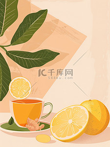 柠檬生姜茶养生茶插图