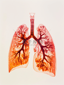医疗的插画图片_呼吸内科医疗的目的