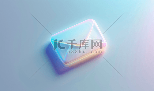 标识logo插画图片_极简彩色邮箱图标3