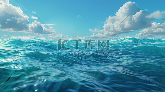 大海海洋海浪夏天图片