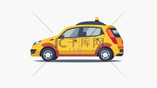 电动机logo插画图片_绿色环保电动汽车16