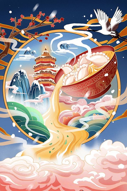 插画配图