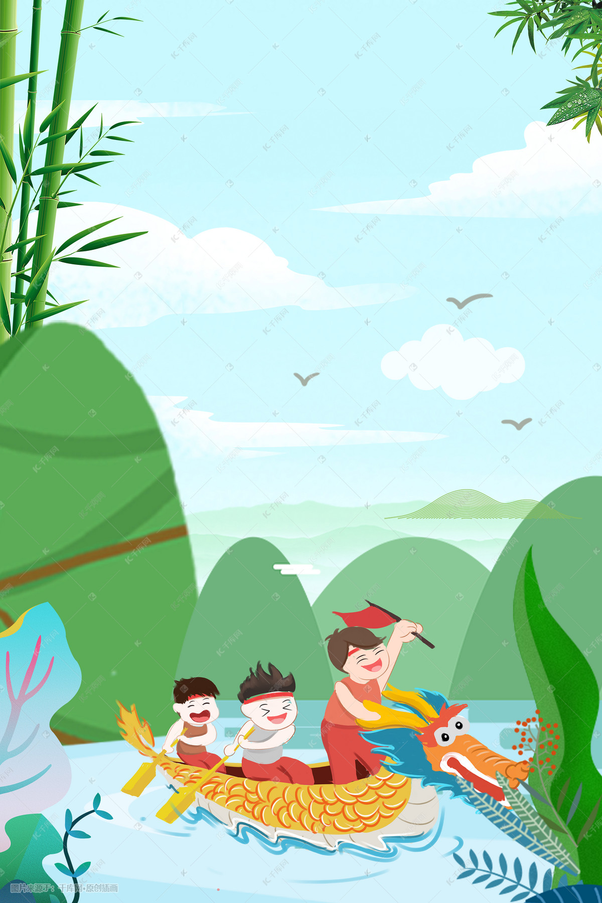 包饺子|插画|儿童插画|玉米糖水 - 原创作品 - 站酷 (ZCOOL)