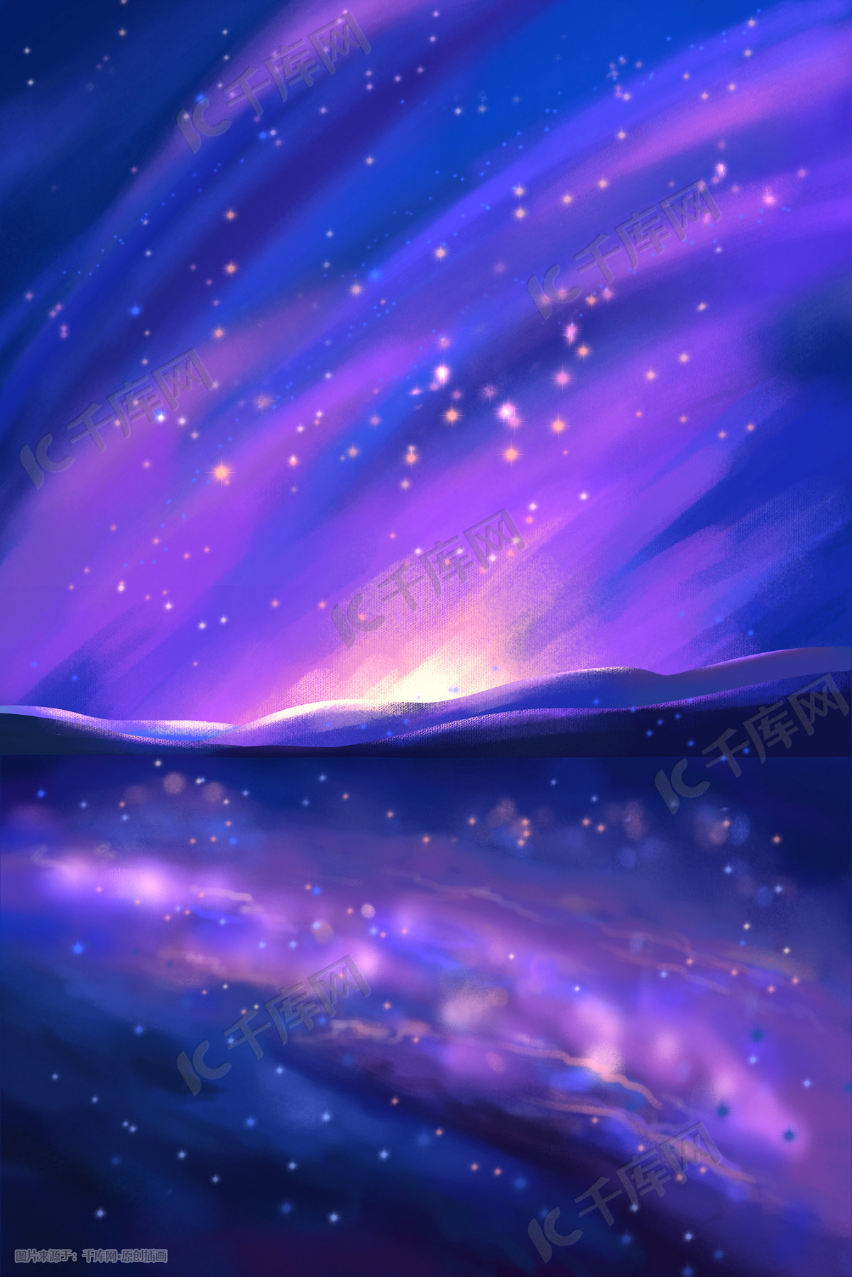 唯美梦幻浪漫星空背景素材插画图片 千库网 插画id 唯美梦幻浪漫星空背景素材插画图片 千库网 插画id