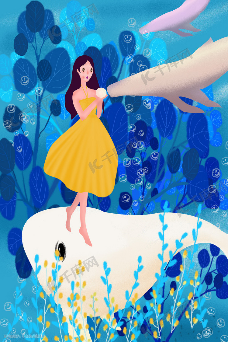 夏日之女孩与鲸鱼
