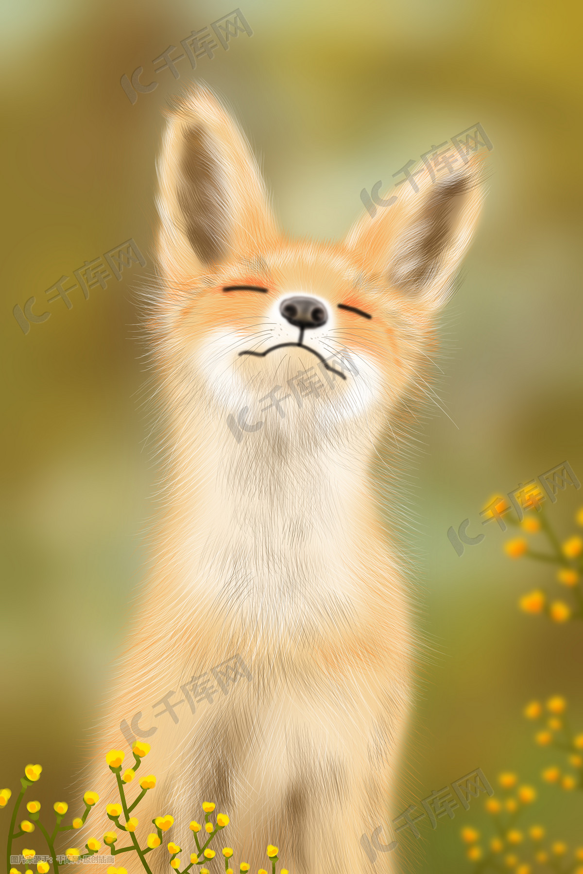 可爱小狐狸 - 高清图片，堆糖，美图壁纸兴趣社区