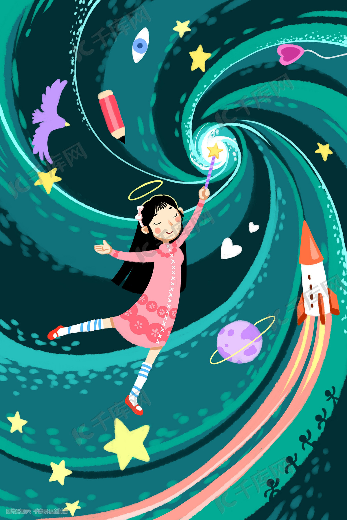 新学堂动态丨咱家孩子的科幻画在上万幅作品中拿大奖，为他们的创新思维点赞_指导老师