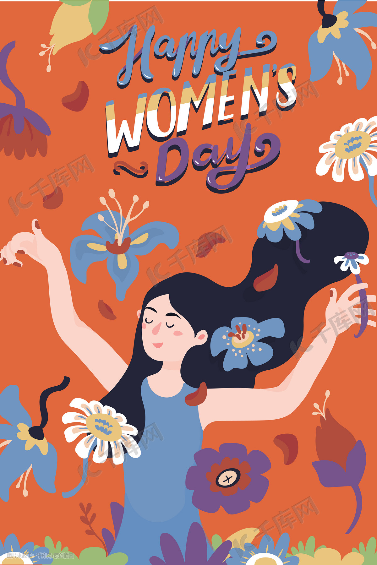 三八妇女节38女神节女生节海报|平面|海报|VIROMIAO - 原创作品 - 站酷 (ZCOOL)