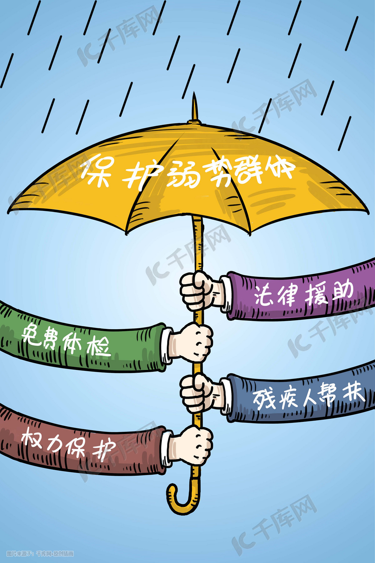 用心关注弱势群体