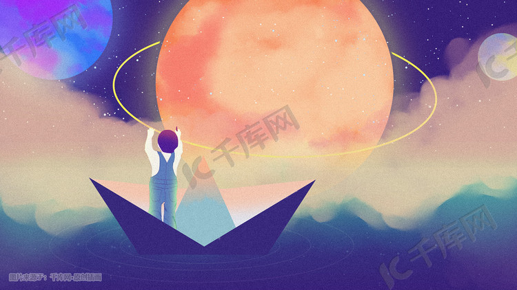 简单背景唯美治愈星球宇宙星空