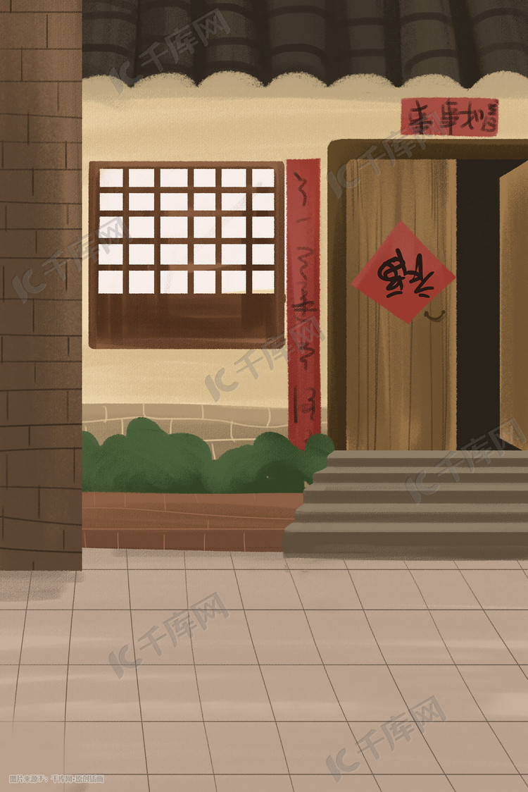 儿童记忆旧时代童年老房子夏天