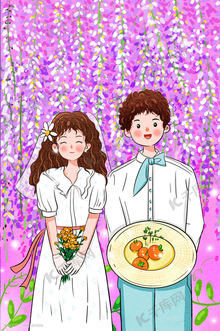 婚礼结婚新郎新娘幸福美满婚姻爱情美好唯美