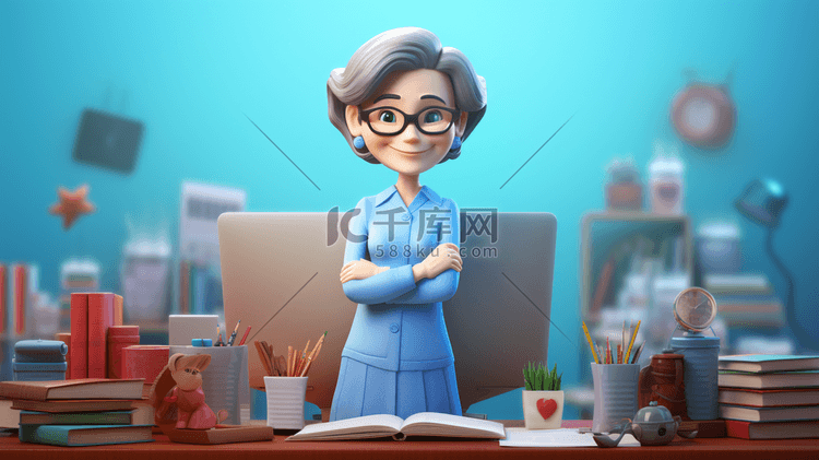 卡通职场办公室正装职场女人6插画图片千库网
