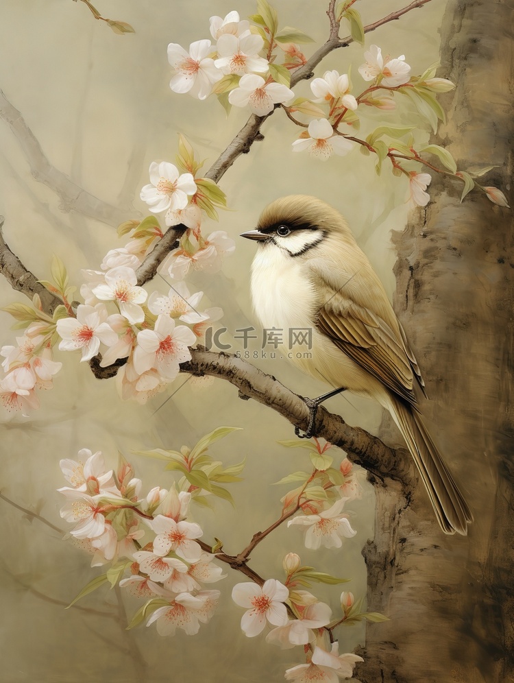 中国古代花鸟画水墨精品2