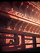 中国古建筑红墙阳光下光影2