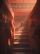 中国古建筑红墙阳光下光影11