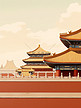 北京故宫博物馆建筑插画9